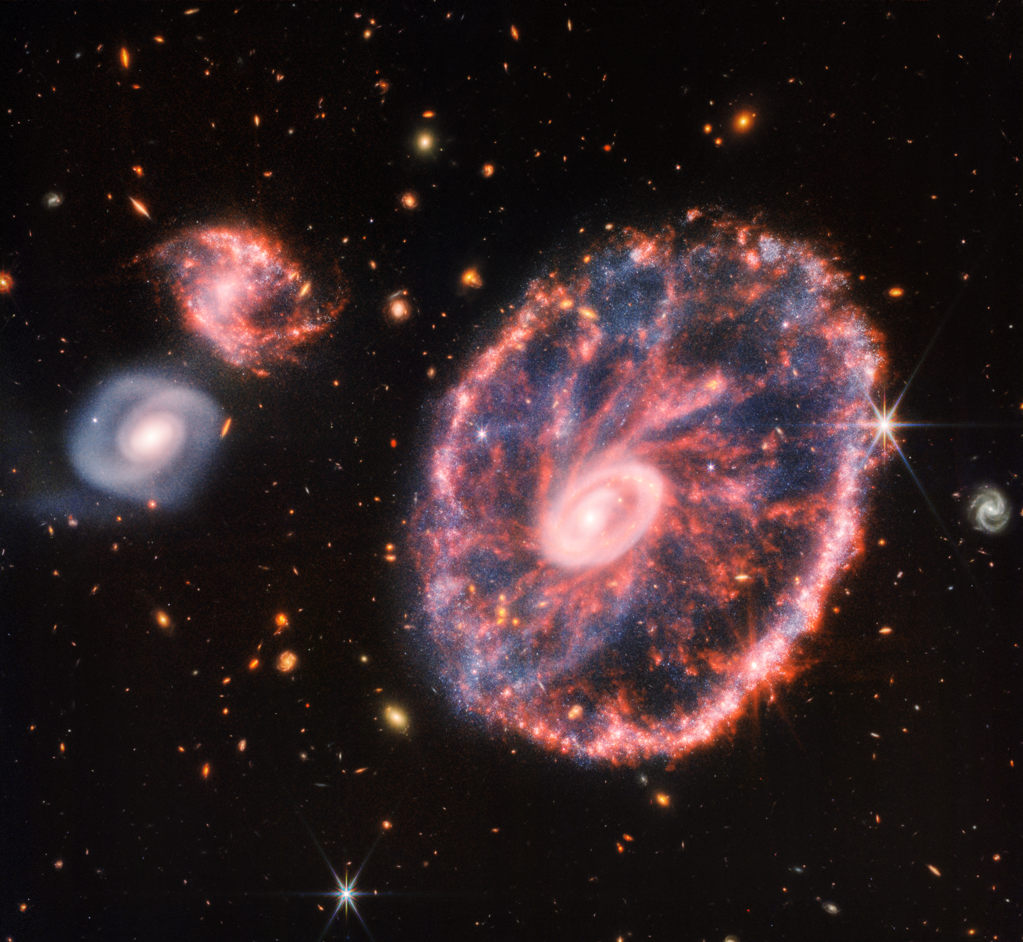 Webb's Cartwheel Galaxy