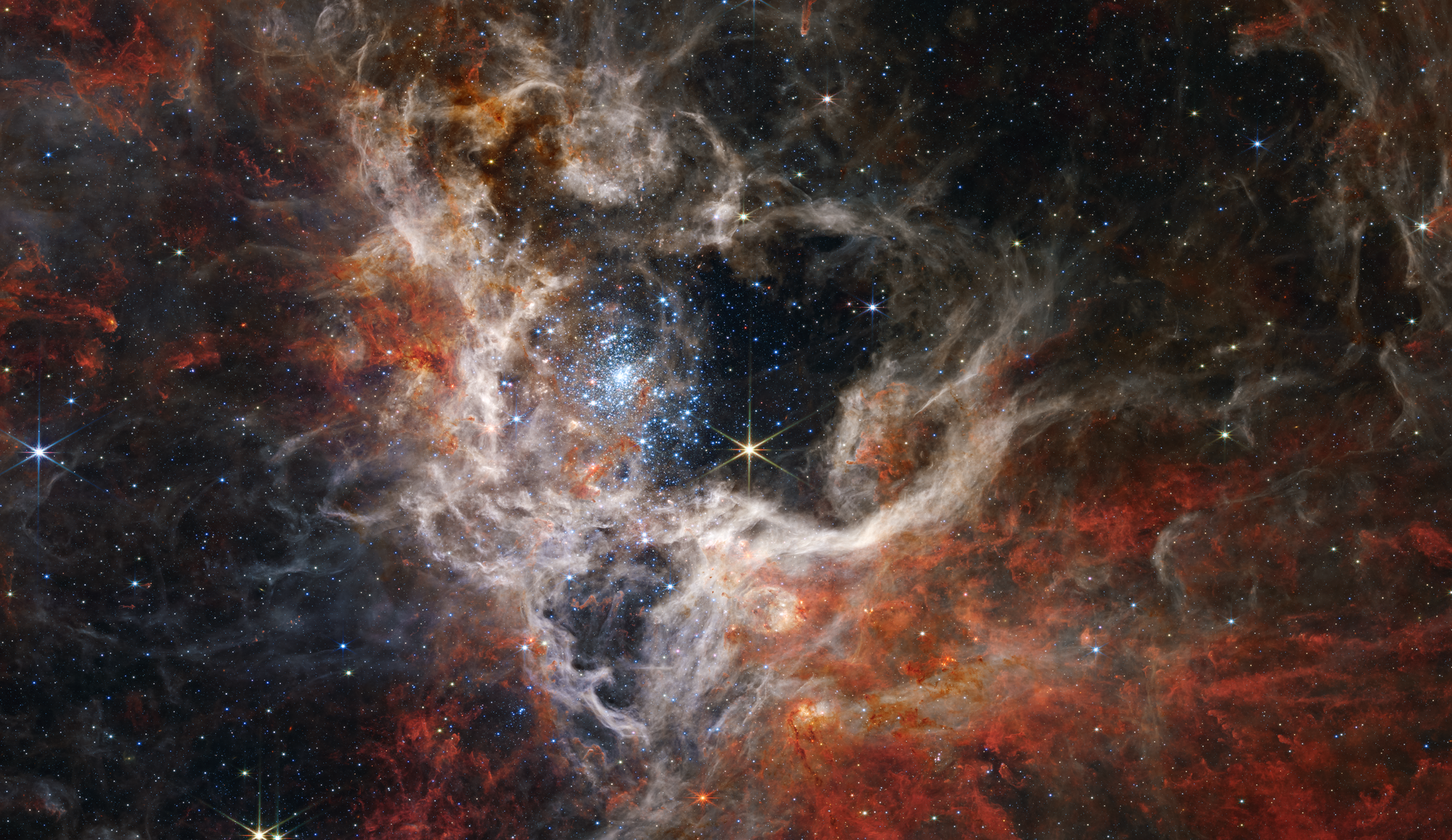 Webb's Tarantula Nebula